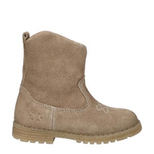 suède laarzen beige
