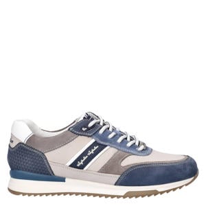 Filmon suède sneakers blauw
