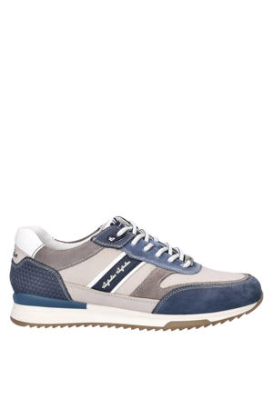 Filmon suède sneakers blauw