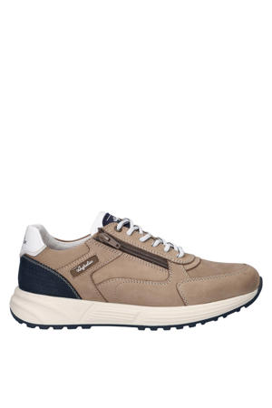 Discover nubuck sneakers taupe