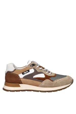 Tiago suède sneakers beige multi