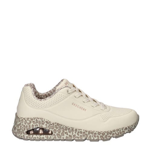 Skechers Uno sneakers ecru/panter afbeelding