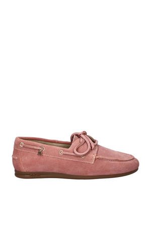 Eliza suède bootschoenen oudroze