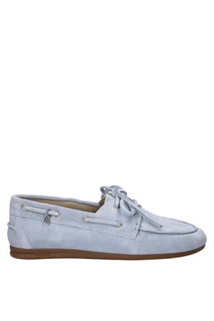 Eliza suède bootschoenen lichtblauw