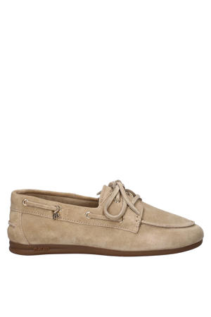 Eliza suède bootschoenen beige