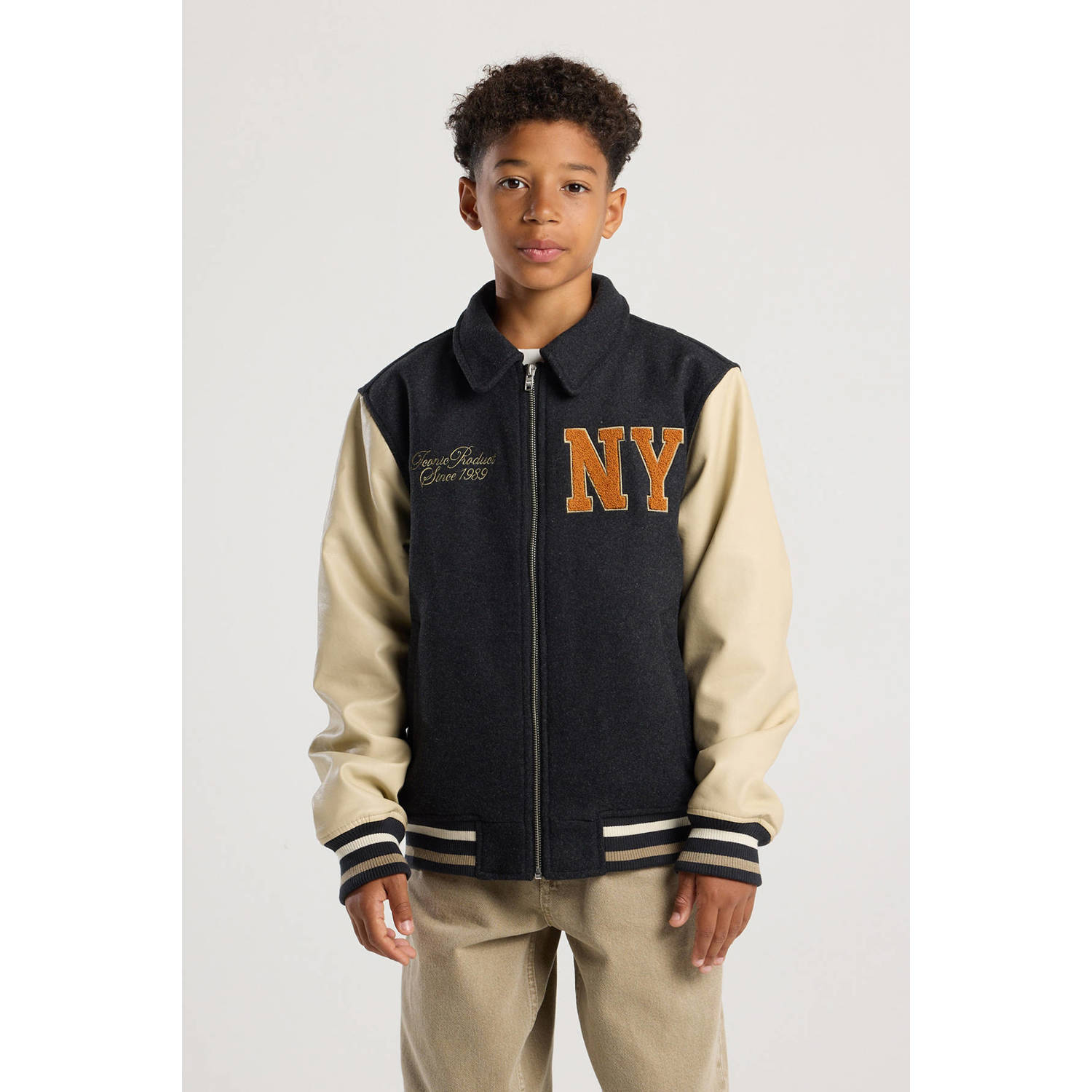 America Today bomberjack blauw