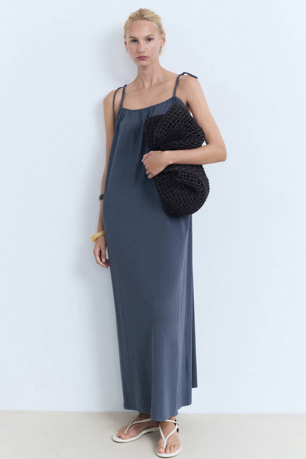 Maxi Jurk Mango Kleedjes Mango Maxi Jurk Blauw Kopen? Morgen In