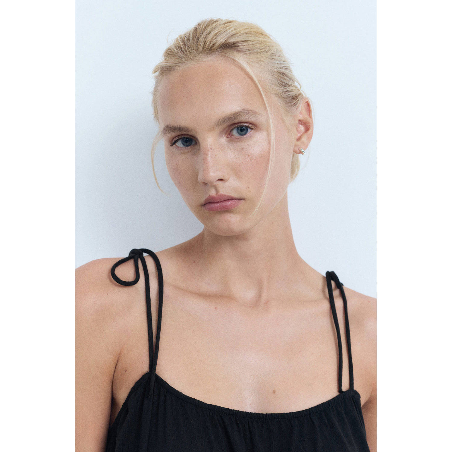 Mango maxi jurk zwart