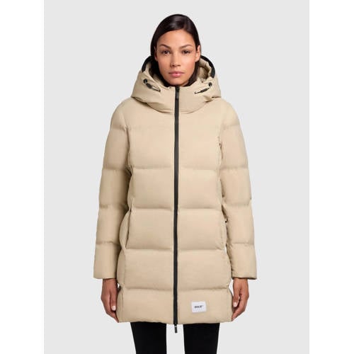 Khujo winterjas beige afbeelding