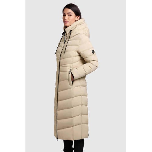 Khujo winterjas beige afbeelding
