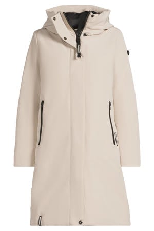 winterjas beige
