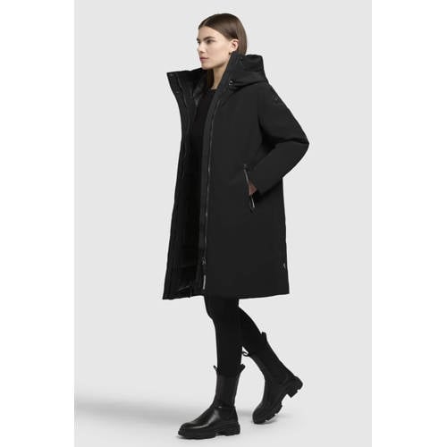 Khujo winterjas zwart afbeelding