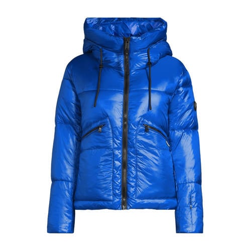 Khujo gewatteerde jas blauw afbeelding