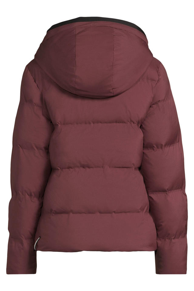 khujo Graya winterjas voor dames, wintermantel, korte jas, gewatteerde jas, 200 zwart., M