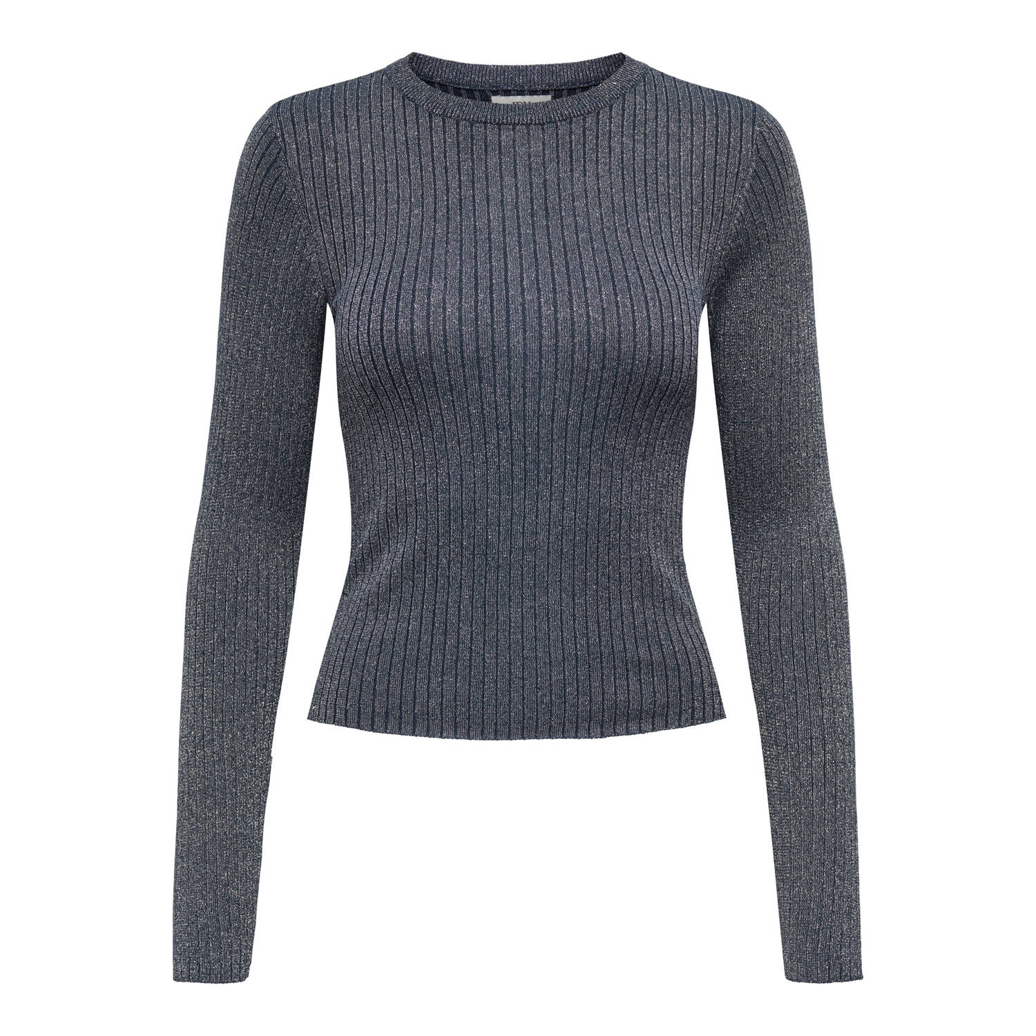 JDY Plum Lurex Knit Sweater Dames