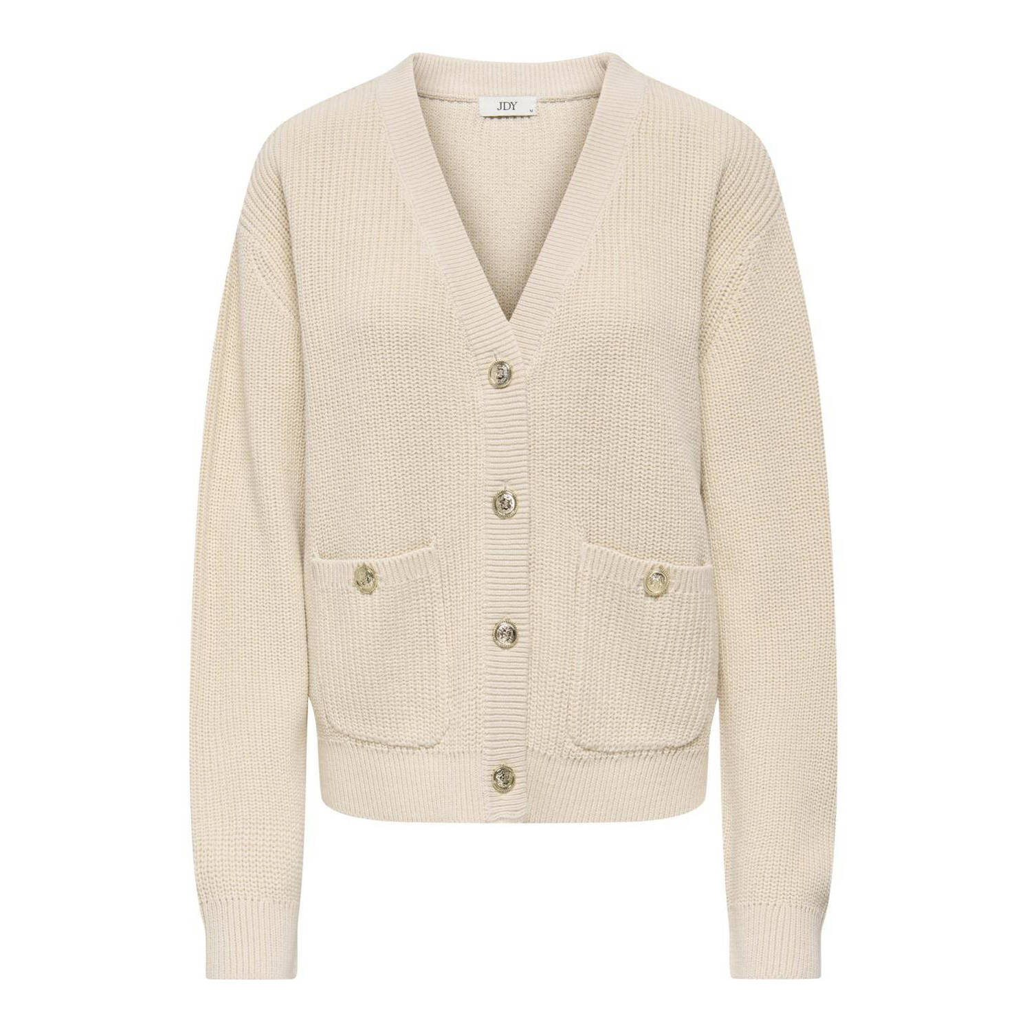JDY vest grof gebreid