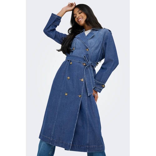 JDY denim spijkerjas dark blue denim afbeelding