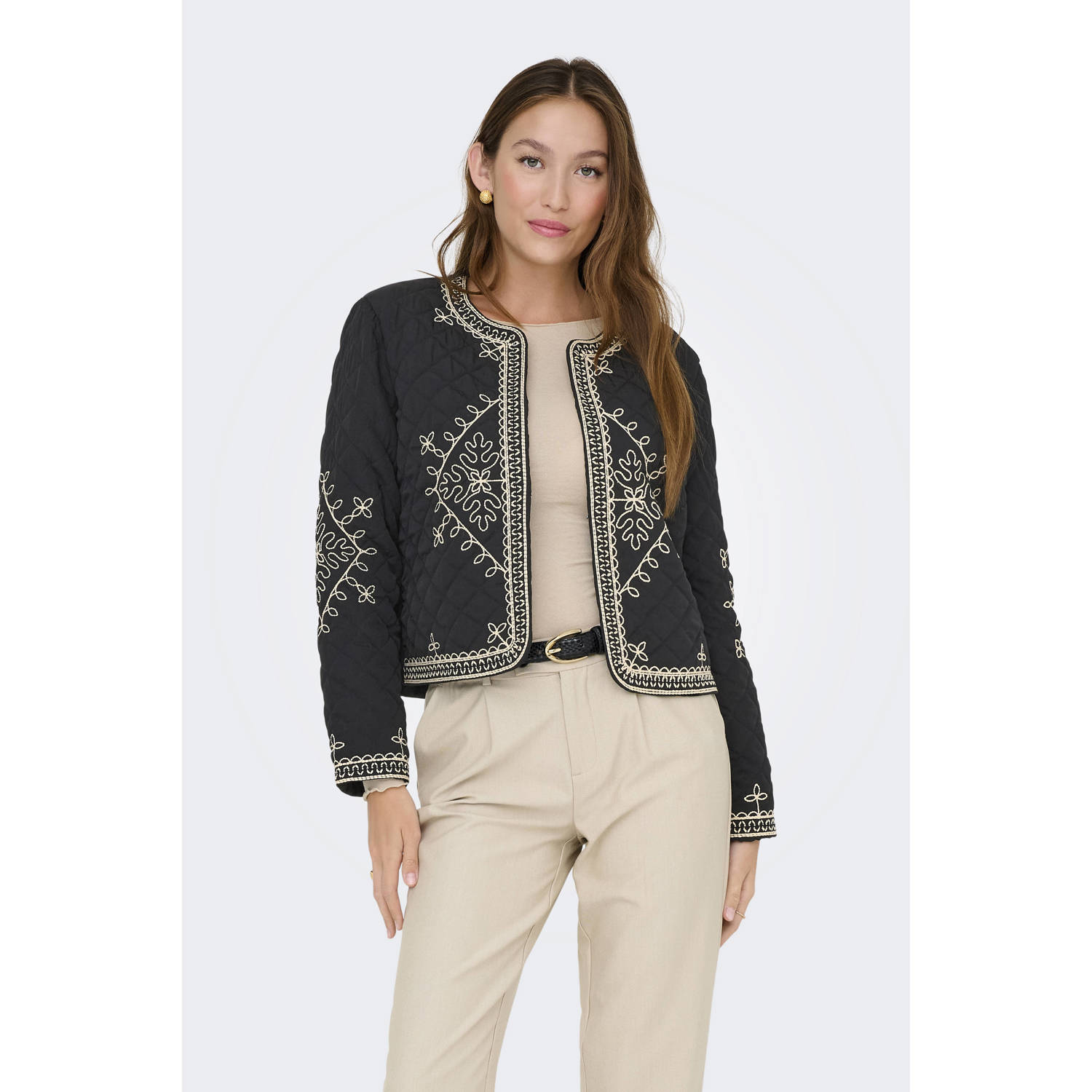 JDY jasje quilted zwart