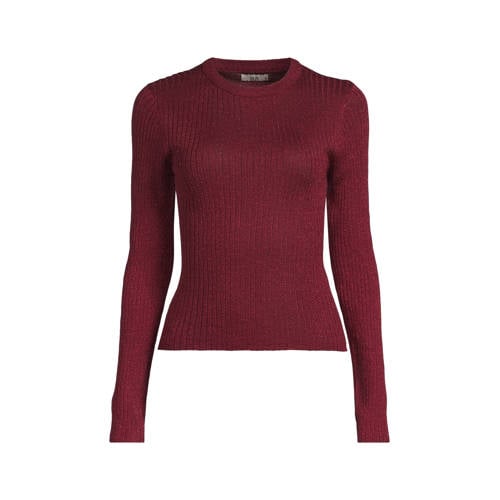 JDY gebreide trui met lurex afbeelding