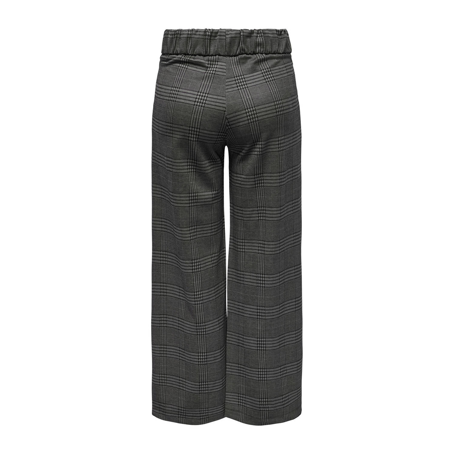 JDY wide leg regular waist cropped broek