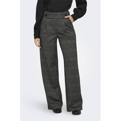 JDY wide leg regular waist cropped broek afbeelding
