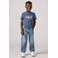 Levi's Kids loose fit straight leg jeans light blue denim