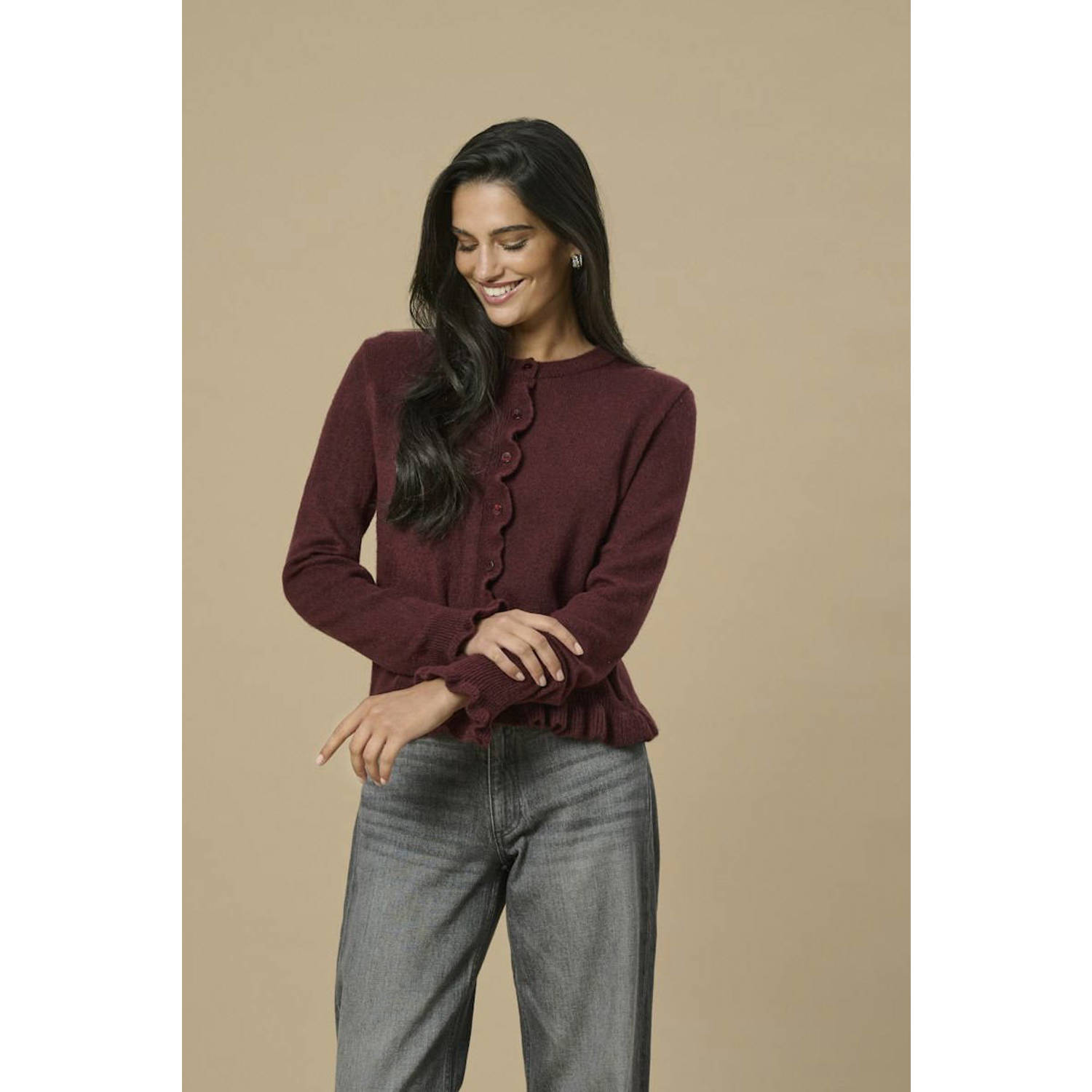 JDY gebreid vest