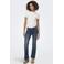 JDY high waist flared jeans dark blue denim