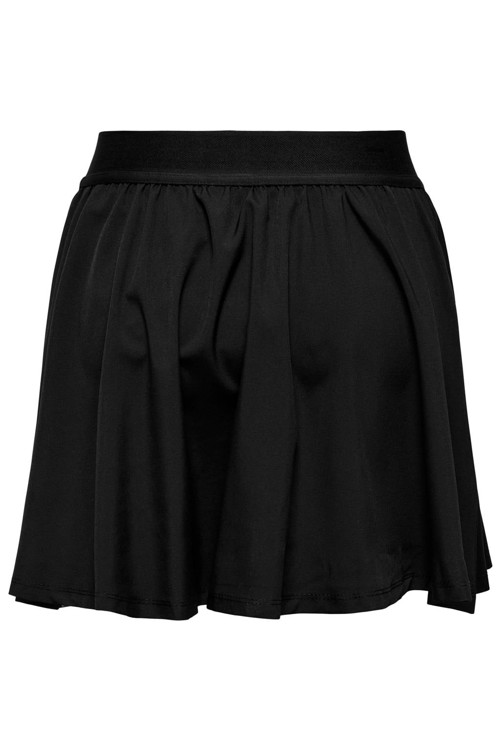 Zwarte dames ONLY PLAY skort van polyester