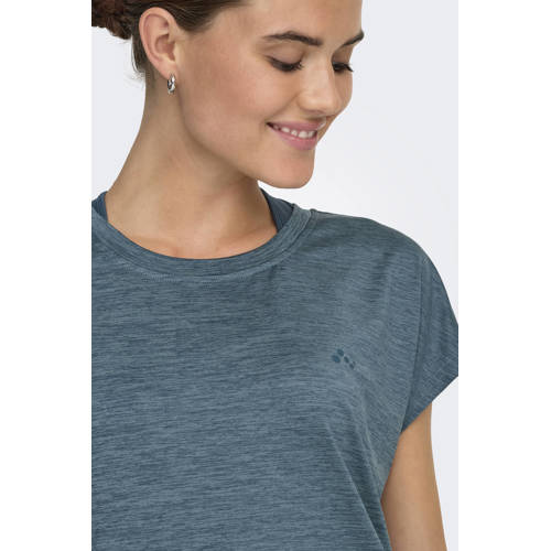 ONLY PLAY sportshirt ONPAUB grijsblauw afbeelding