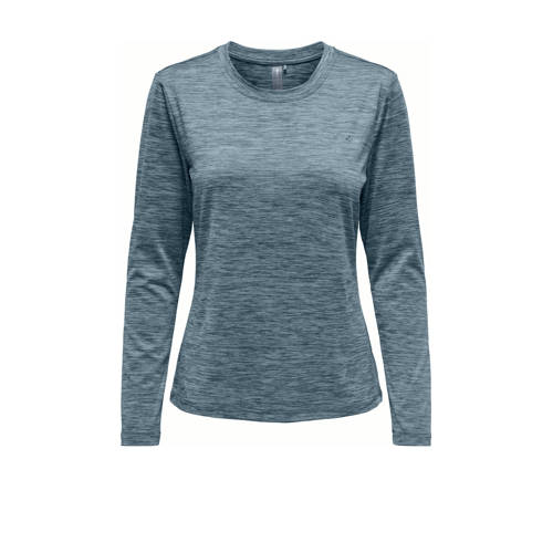 ONLY PLAY sportshirt ONPCORE grijsblauw afbeelding