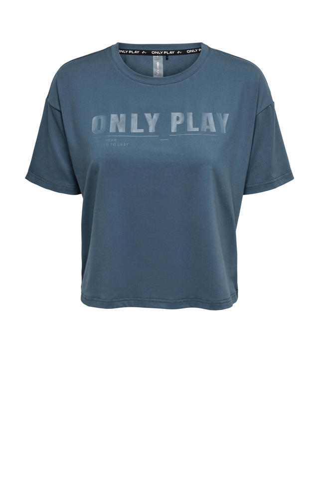 ONLY PLAY sportshirt ONPJEP grijsblauw wehkamp - Main Image