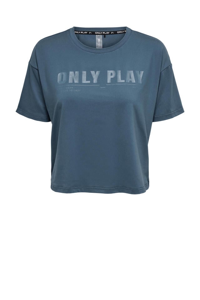 ONLY PLAY sportshirt ONPJEP grijsblauw wehkamp - Main Image