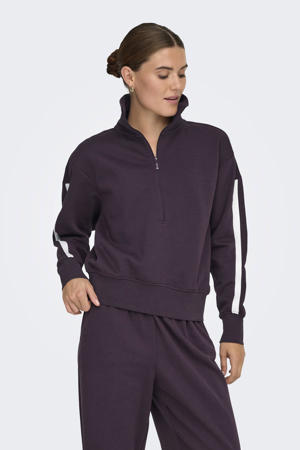 sweater donkerpaars