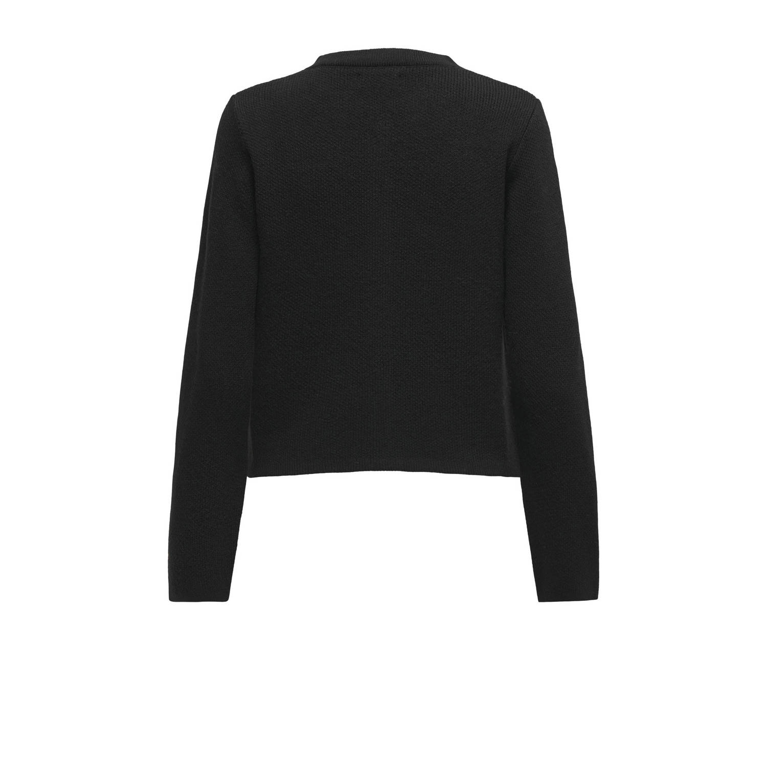JDY gebreid vest zwart