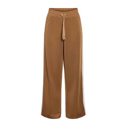 NOISY MAY Curve wide leg regular waist broek camel afbeelding