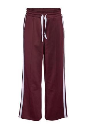 sweatpant donkerrood