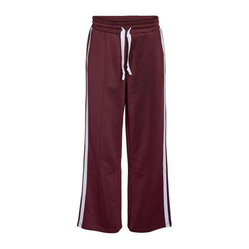 NOISY MAY Curve sweatpants donkerrood afbeelding