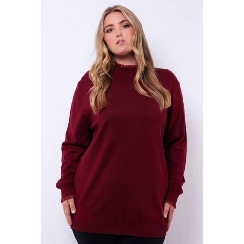 Exxcellent pullover donkerrood afbeelding