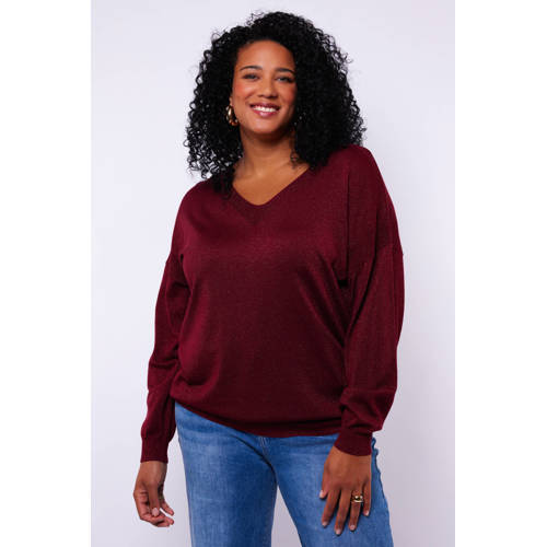 Exxcellent pullover donkerrood afbeelding