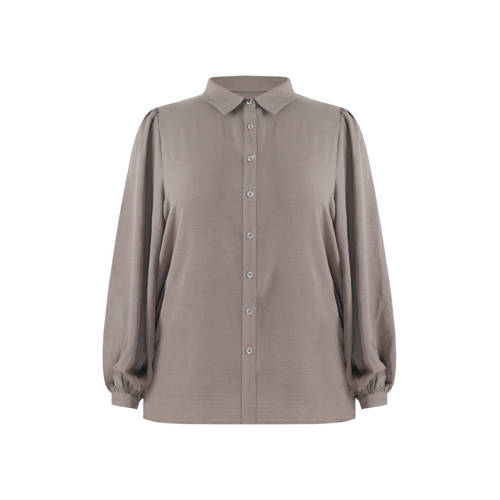 Exxcellent blouse bruin afbeelding