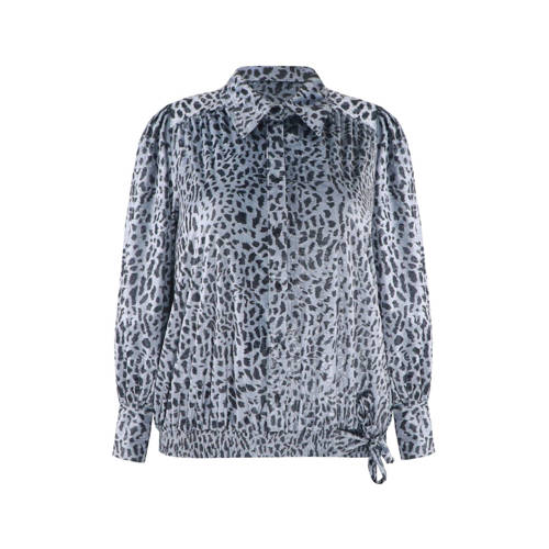 Exxcellent blouse grijsblauw afbeelding