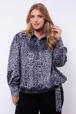 blouse grijsblauw