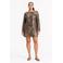 NOISY MAY Curve mini jurk met panterprint met pailletten beige
