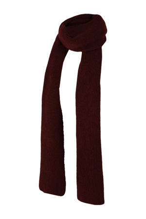 sjaal bordeauxrood