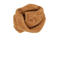 Sarlini teddy colsjaal camel