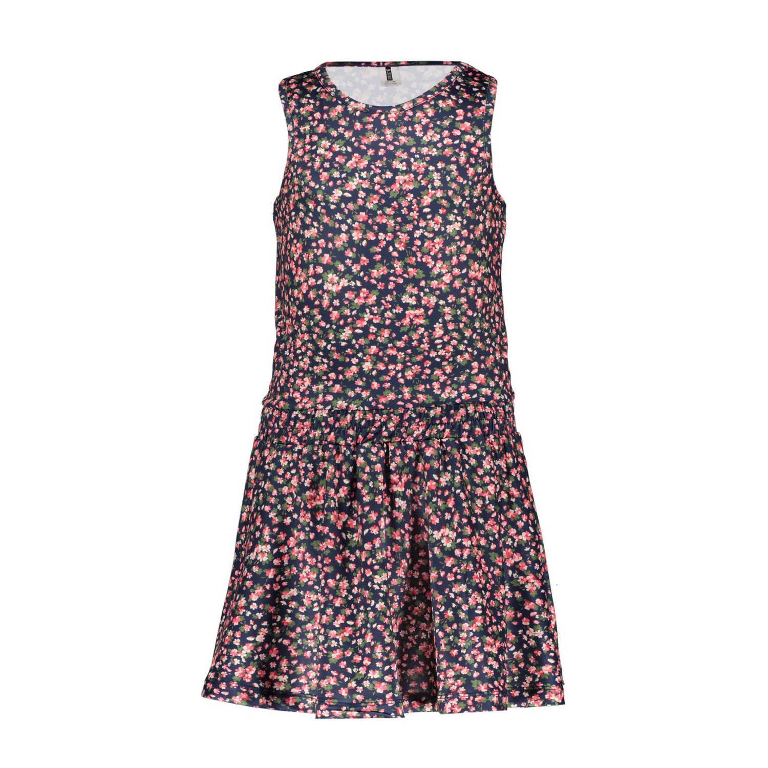 B.Nosy 2-delige jurk blauw roze