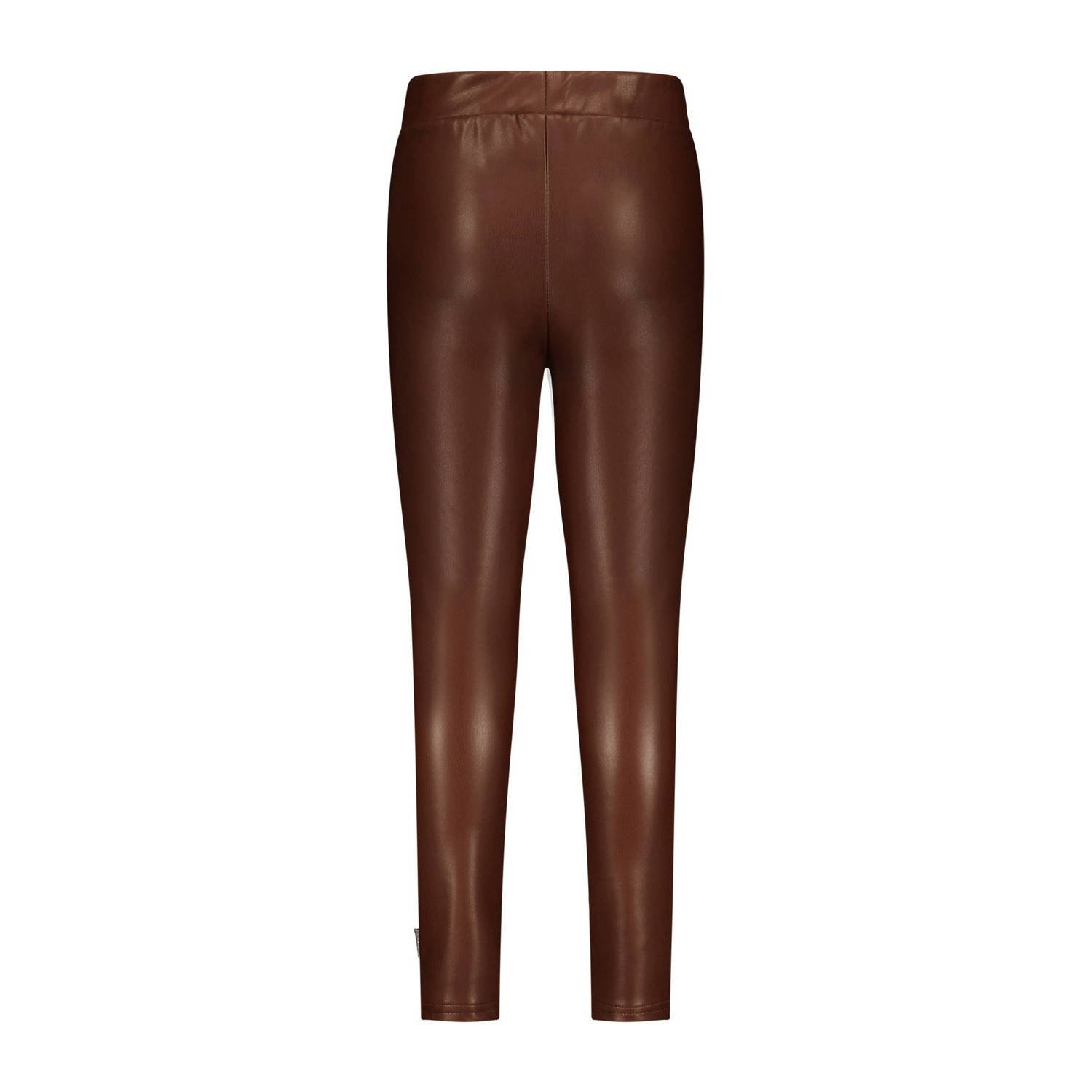 B.Nosy imitatieleren aansluitend legging bruin
