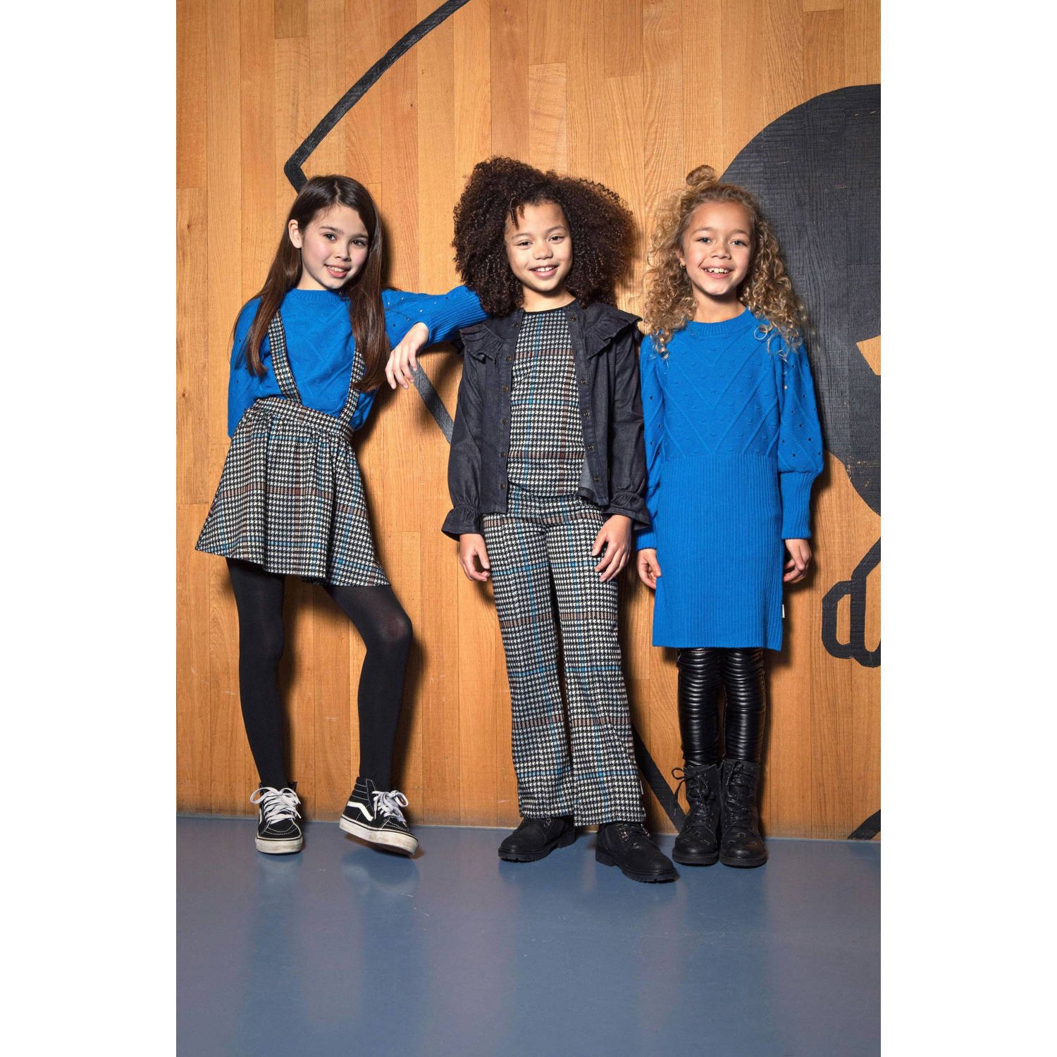 B.Nosy imitatieleren aansluitend legging zwart