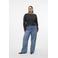VERO MODA CURVE gebreide trui antraciet